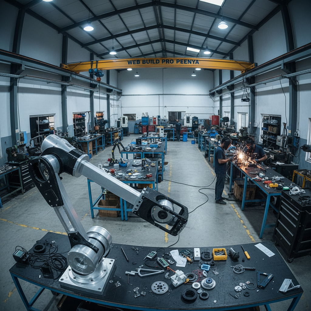 Mechanical Engineering engineering projects in Bangalore — WEBUILDPRO lab dark technical environment