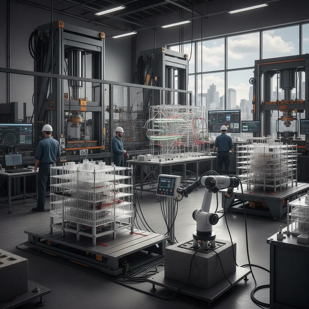 Civil Engineering & Mining Technology engineering projects in Bangalore — WEBUILDPRO lab dark technical environment
